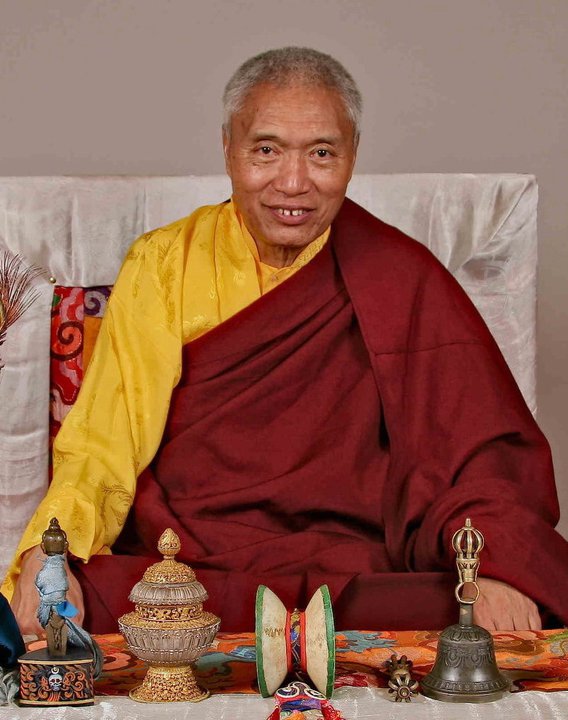 His Eminence Kyabje Terton Namkha Drimed Rabjam Rinpoche